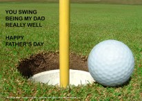 golfdadfathersdaycard
